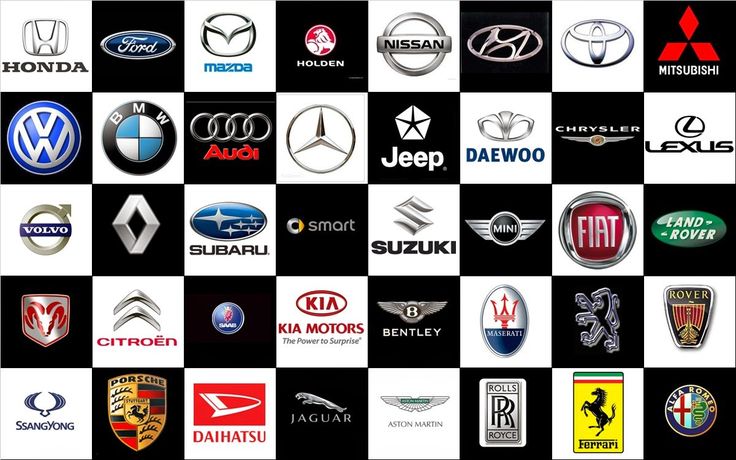 All Vehicle Brands Logos